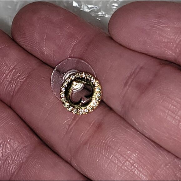 Kate Spade New York Spot The Spade Pave Halo Stud • 1 Single Earring - Picture 8 of 13